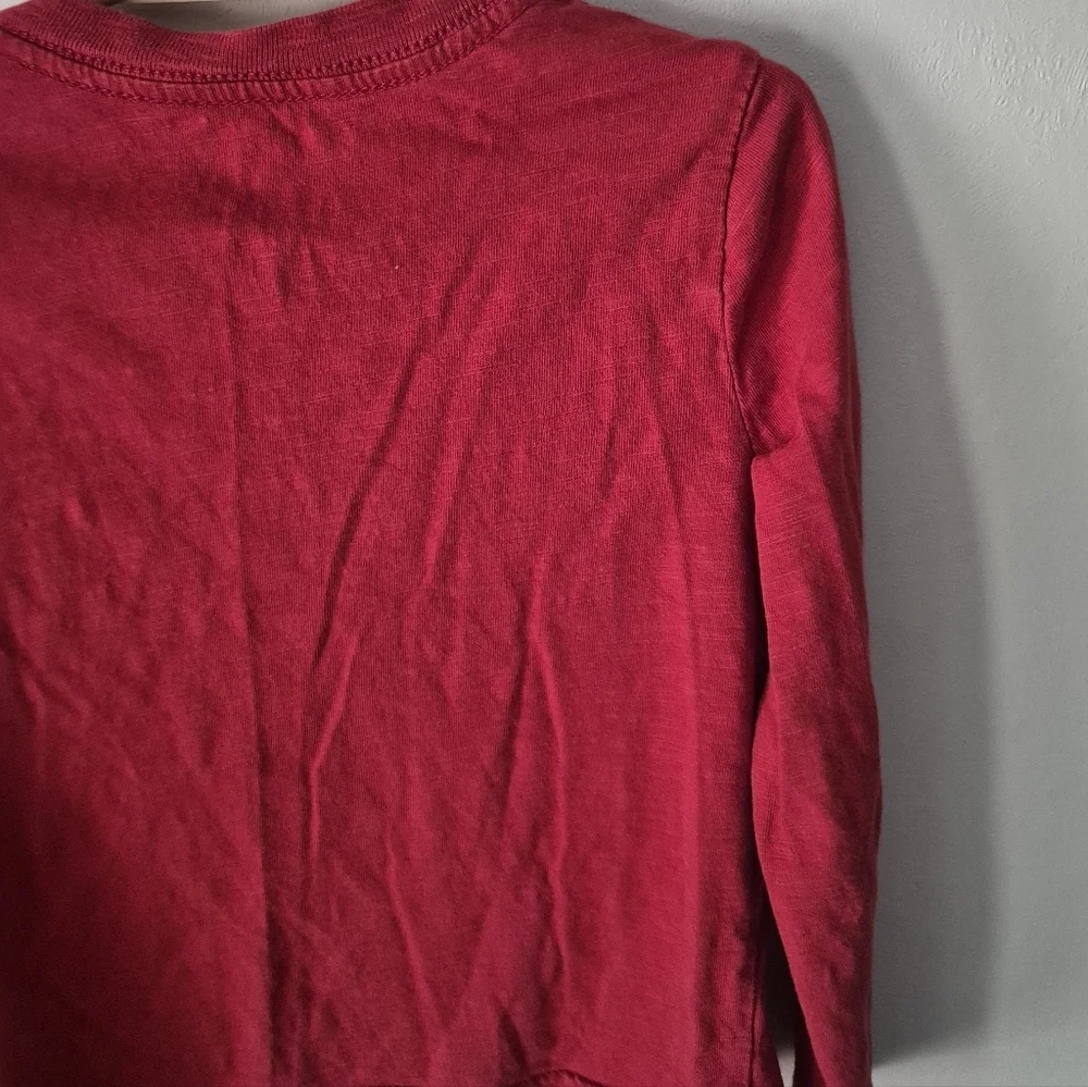Tommy Bahama Red Long Sleeve Kids Shirt (4)